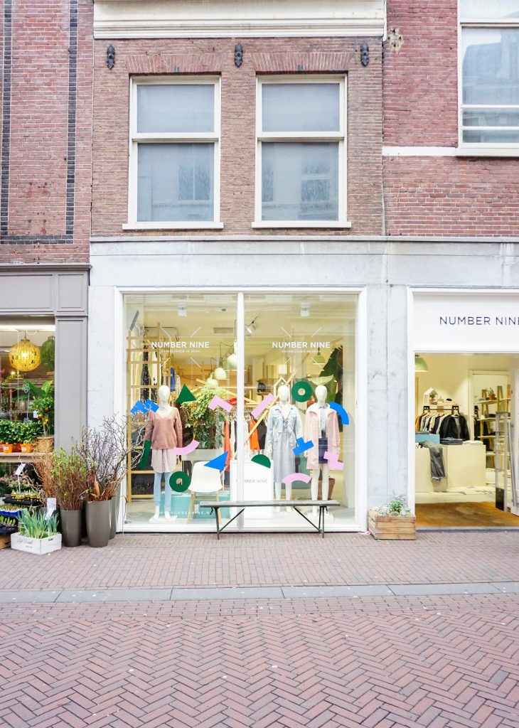 shopping route Haarlem