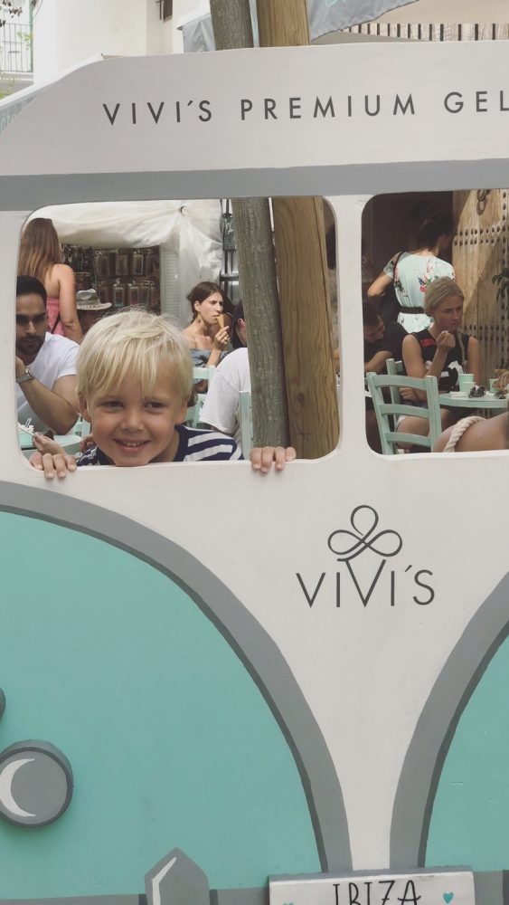 Vivi’s creamery lekker ijs ibiza stad met kinderen