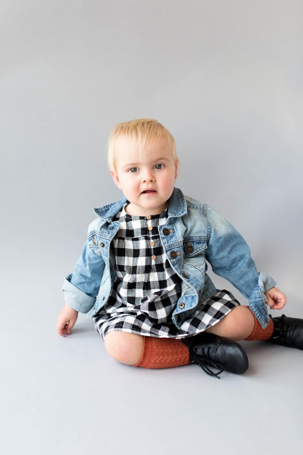 baby outfit jurkje spijkerjasje