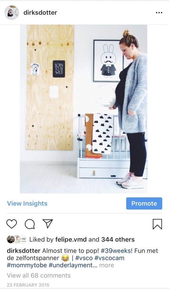 instagram zwanger