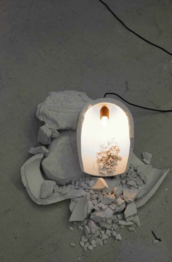 duurzame lamp van recycled materiaal