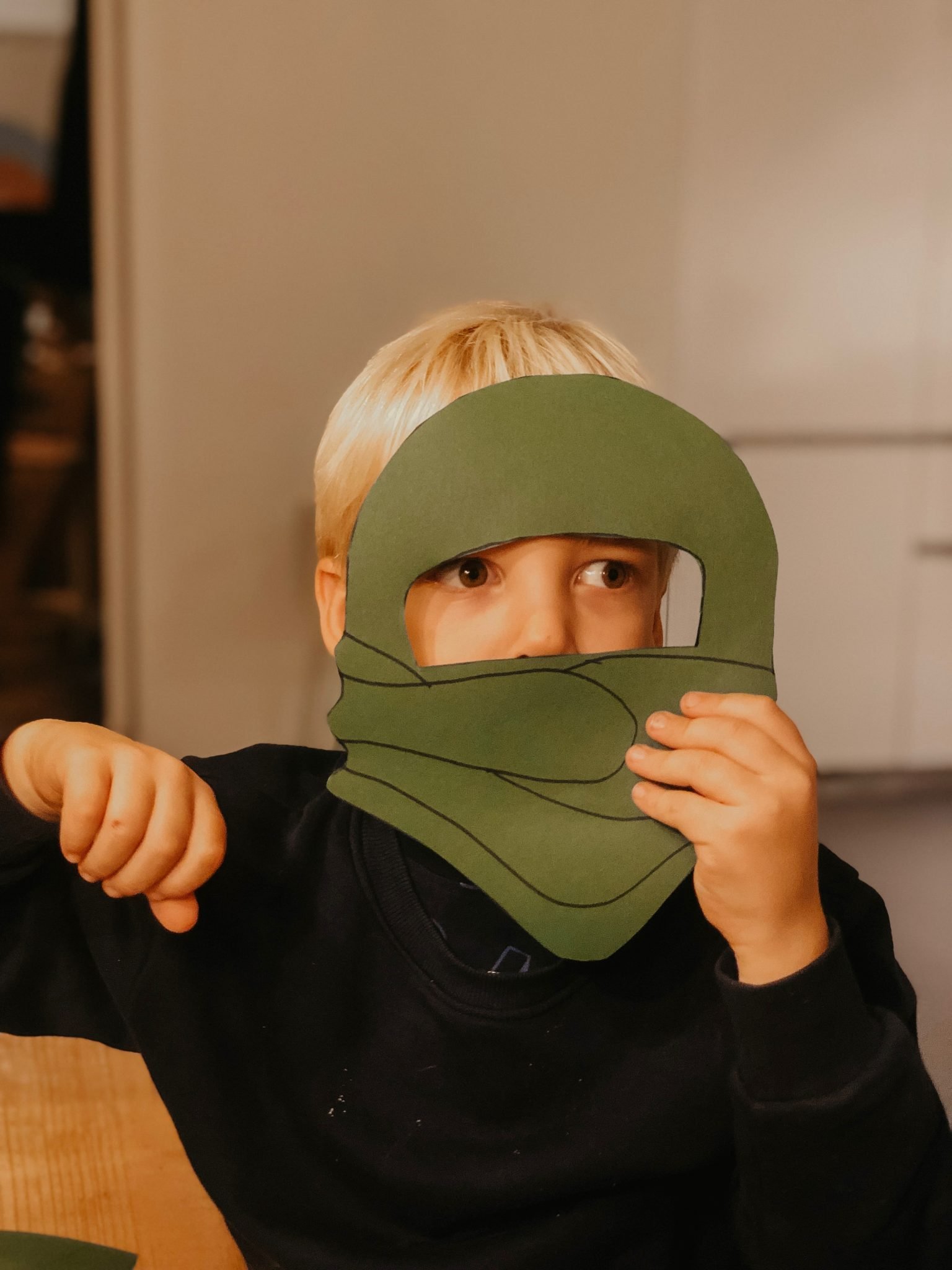 lego ninjago masker groene ninja lloyd