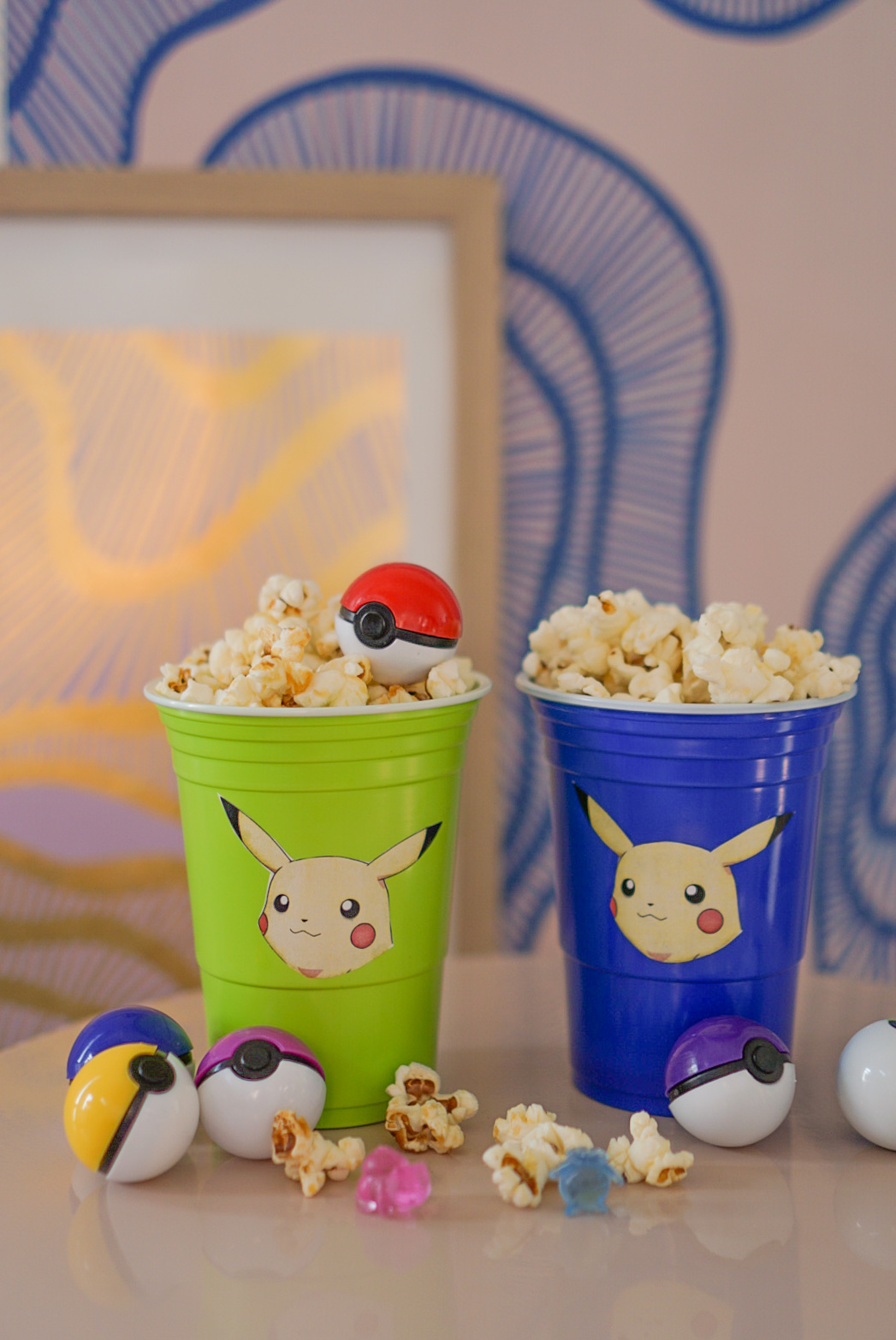 Pokémon traktatie popcorn